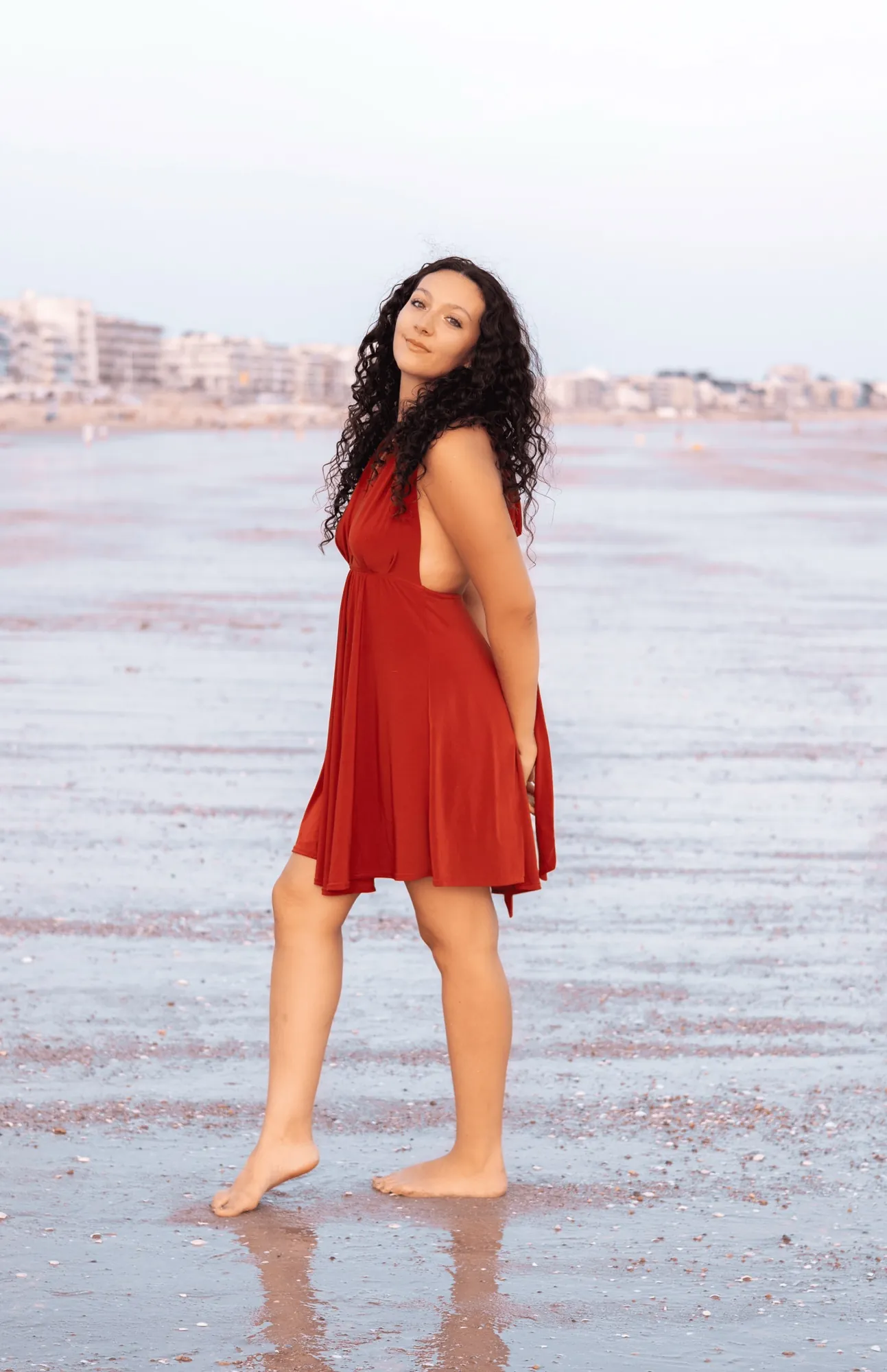 Portrait sur la plage de La Baule-Escoublac